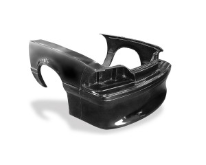 1987 - 1993 MUSTANG GT FIBERGLASS  FRONT END with 11